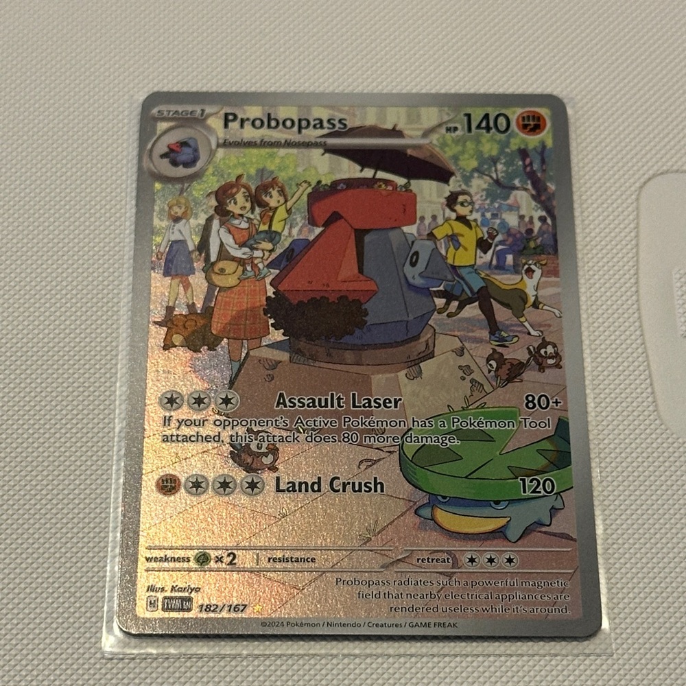 Pokemon Trading Card - Probopass TWM 182/167